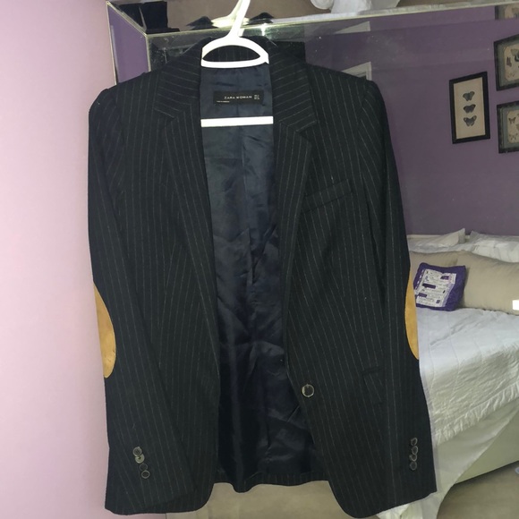 Zara blazer with strips and patch on elbows - Picture 3 of 7
